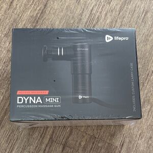 LifePro Dyna Mini Black Percussion Massage Gun